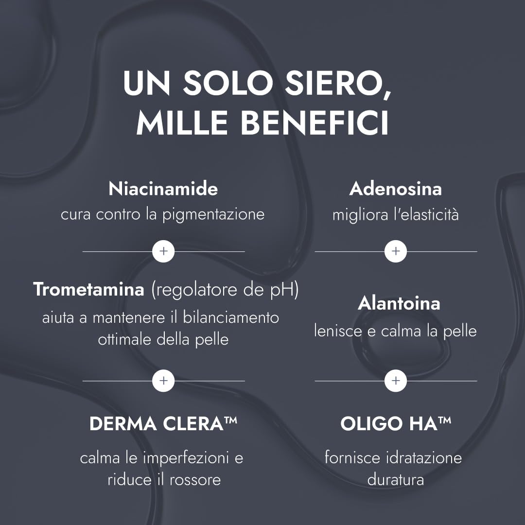 7 vasetti da serbatoio Vergan 150 ml BOOSTER SÉRUM CON 7 PÉPTIDI 150ML – Siero Potenziatore, Effetto Glass Skin Istantaneo, Raffinamento dei Pori, Idratazione Duratura, Skincare Vegano Coreano