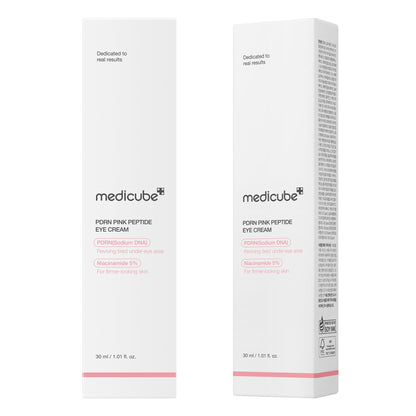 medicube Salmon DNA PDRN Pink Peptide Eye Serum 1,01 fl.oz – Siero occhi con Niacinamide e Retinolo puro per linee sottili e tono irregolare