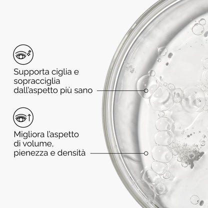 The Ordinary Multi-Peptide Lash and Brow Serum, Siero occhi, Formula a base di peptidi per ciglia e sopracciglia più folte e voluminose, 5ml